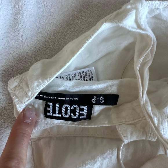 ecote jana tie-back tank top - Picture 7 of 7